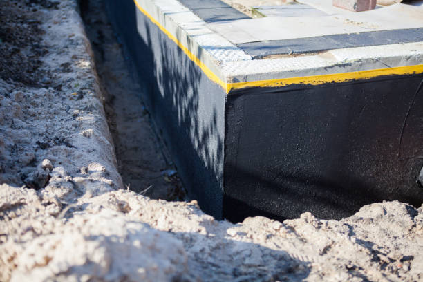 SJ Waterproofing Pros completing home waterproofing near Goldsmith, IN